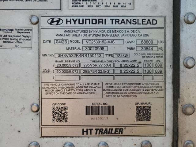 2024 Hyundai Trailers Trailer