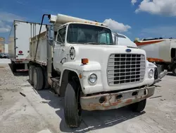 Salvage trucks for sale at Tulsa, OK auction: 1985 Ford L-SERIES LT9000