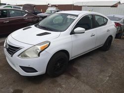 Salvage cars for sale at North Las Vegas, NV auction: 2016 Nissan Versa S