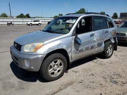 Salvage cars for sale at Littleton, CO auction: 2002 Toyota Rav4