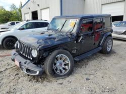 Jeep Wrangler Unlimited Sahara salvage cars for sale: 2020 Jeep Wrangler Unlimited Sahara