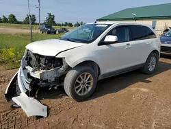 Salvage cars for sale at Kincheloe, MI auction: 2010 Ford Edge SEL