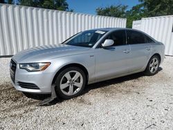 Copart select cars for sale at auction: 2012 Audi A6 Premium Plus