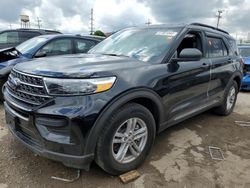 Salvage cars for sale at Chicago Heights, IL auction: 2020 Ford Explorer XLT