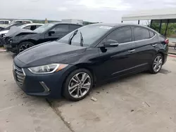 Flood-damaged cars for sale at auction: 2017 Hyundai Elantra SE