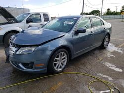 Salvage cars for sale at Chicago Heights, IL auction: 2011 Ford Fusion SEL