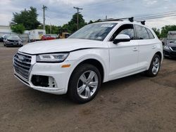 Salvage cars for sale from Copart New Britain, CT: 2018 Audi Q5 Premium Plus