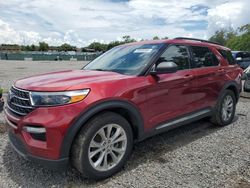 Salvage cars for sale at Riverview, FL auction: 2020 Ford Explorer XLT