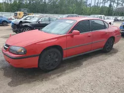 Salvage cars for sale at Harleyville, SC auction: 2004 Chevrolet Impala