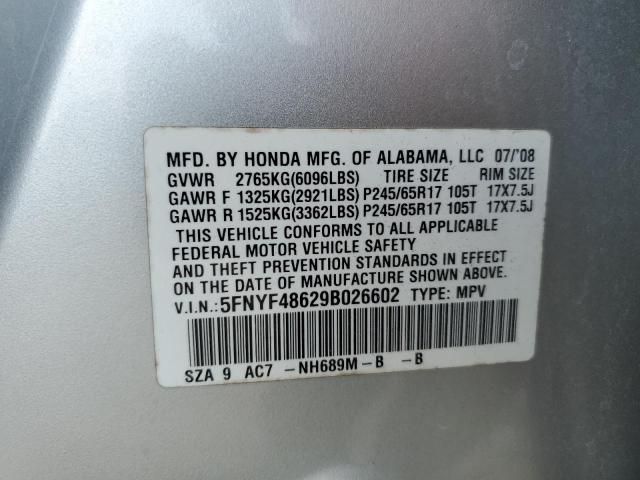 2009 Honda Pilot EXL