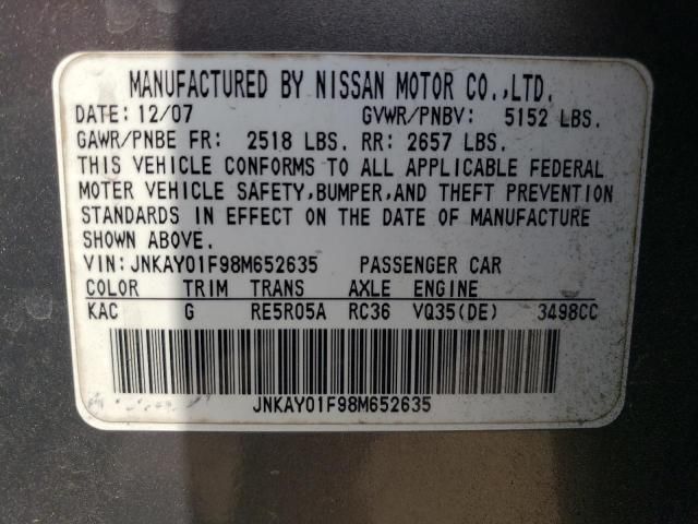 2008 Infiniti M35 Base