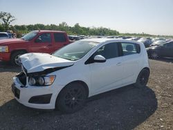 Salvage cars for sale at Des Moines, IA auction: 2013 Chevrolet Sonic LT