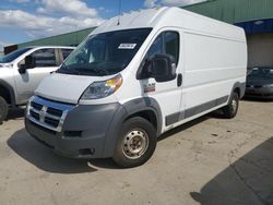 Salvage cars for sale from Copart Columbus, OH: 2018 Dodge RAM Promaster 2500 2500 High