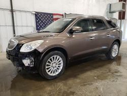 Salvage cars for sale at Avon, MN auction: 2010 Buick Enclave CXL