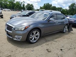 Salvage cars for sale from Copart Baltimore, MD: 2015 Infiniti Q70 3.7