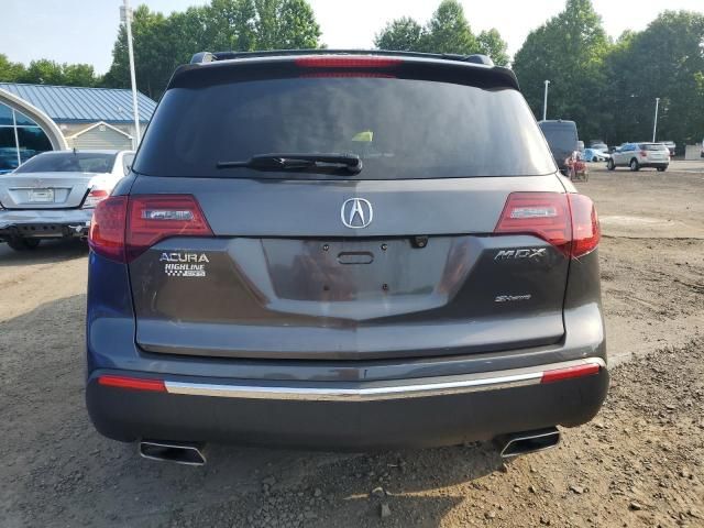 2012 Acura MDX Technology