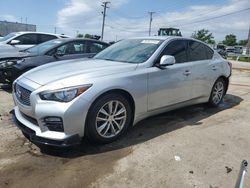 Salvage Cars with No Bids Yet For Sale at auction: 2014 Infiniti Q50 Base