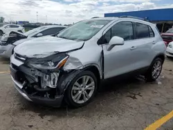 Salvage cars for sale at Woodhaven, MI auction: 2020 Chevrolet Trax 1LT