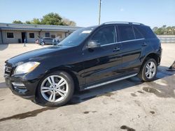 Salvage cars for sale at Orlando, FL auction: 2013 Mercedes-Benz ML 350