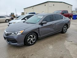 Salvage cars for sale from Copart Haslet, TX: 2016 Honda Accord LX