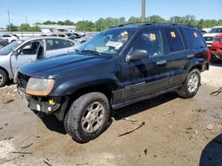 Jeep salvage cars for sale: 2000 Jeep Grand Cherokee Laredo