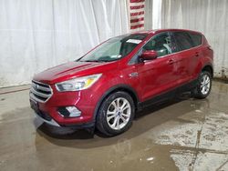 Salvage cars for sale from Copart Central Square, NY: 2017 Ford Escape SE