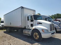 Salvage trucks for sale at Columbia Station, OH auction: 2017 Kenworth Construction T270