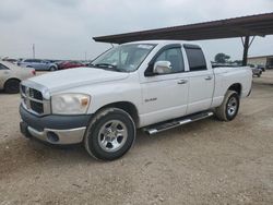 Vehiculos salvage en venta de Copart Temple, TX: 2008 Dodge RAM 1500 ST