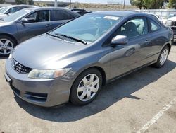 Salvage cars for sale from Copart Rancho Cucamonga, CA: 2010 Honda Civic LX