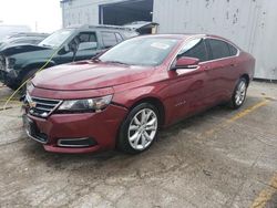 Salvage cars for sale at Chicago Heights, IL auction: 2017 Chevrolet Impala LT