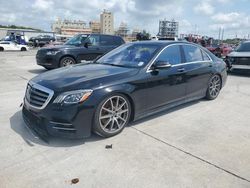 Salvage cars for sale at New Orleans, LA auction: 2019 Mercedes-Benz S 560