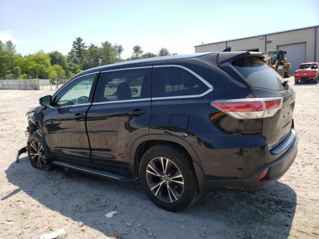 2016 Toyota Highlander XLE