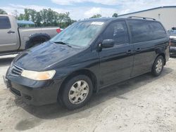 Honda Odyssey ex salvage cars for sale: 2002 Honda Odyssey EX