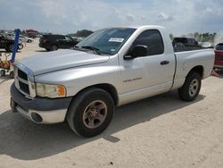 Salvage trucks for sale at Houston, TX auction: 2002 Dodge RAM 1500