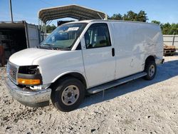 Salvage trucks for sale at Ellenwood, GA auction: 2021 GMC Savana G2500