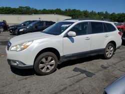 Salvage cars for sale at Exeter, RI auction: 2012 Subaru Outback 2.5I Limited