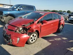 2012 Toyota Prius en venta en Grand Prairie, TX