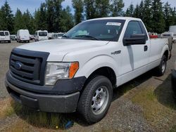 Salvage cars for sale from Copart Arlington, WA: 2013 Ford F150