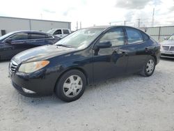 Salvage cars for sale at Haslet, TX auction: 2010 Hyundai Elantra Blue