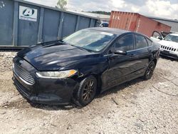 Salvage cars for sale at Hueytown, AL auction: 2016 Ford Fusion S