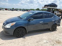 Salvage cars for sale at San Antonio, TX auction: 2017 Nissan Versa S