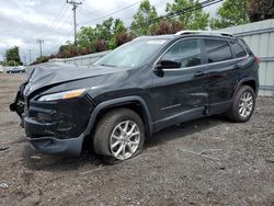 Salvage cars for sale from Copart New Britain, CT: 2018 Jeep Cherokee Latitude Plus