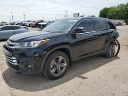 2018 Toyota Highlander Limited en venta en Oklahoma City, OK