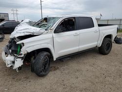 Salvage cars for sale from Copart Bismarck, ND: 2019 Toyota Tundra Crewmax 1794