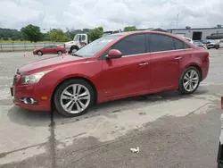 Salvage cars for sale at Lebanon, TN auction: 2012 Chevrolet Cruze LTZ