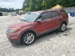 Salvage cars for sale at Knightdale, NC auction: 2013 Ford Explorer XLT