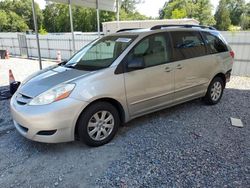 Salvage cars for sale from Copart Augusta, GA: 2007 Toyota Sienna CE