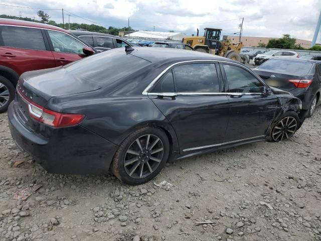 2018 Lincoln Continental Reserve