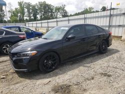 Salvage cars for sale at Spartanburg, SC auction: 2022 Honda Civic Sport