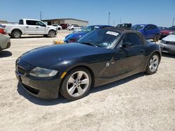 Salvage cars for sale at Temple, TX auction: 2006 BMW Z4 3.0